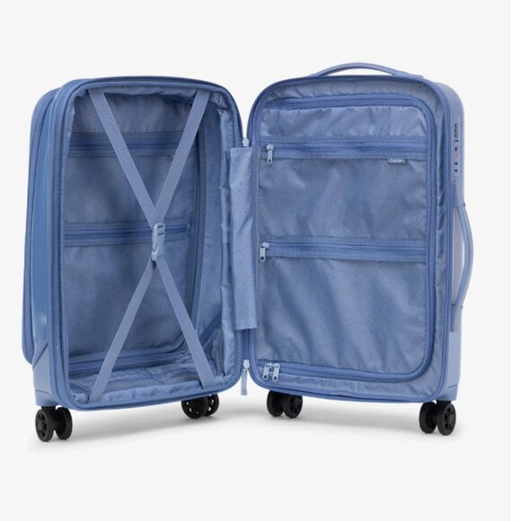 Terra 45L Glacier Blue Hybrid Carry-On Luggage - Picture 2 of 16